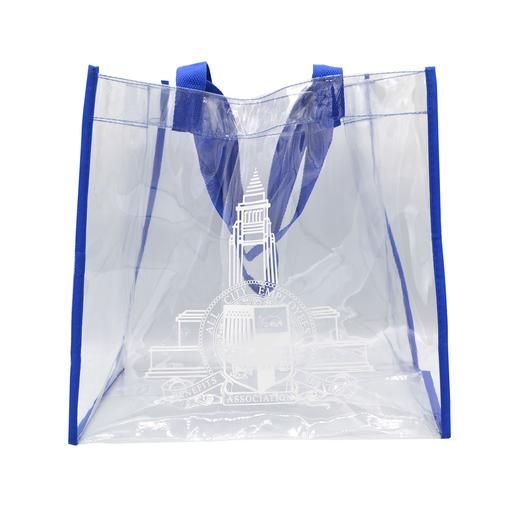 Clear Vinyl Stadium Tote Bag
